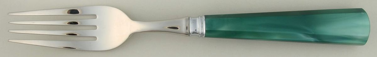 Novia Pearlized-Green (Stainless, Plastic) Fork by Cambridge Silver-1