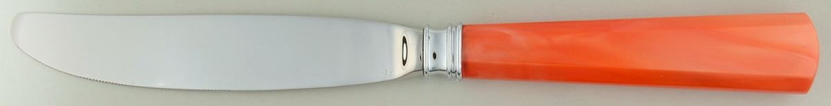 Novia Pearlized-Orange (Stainless, Plastic) New French Hollow Knife by Cambridge Silver-1
