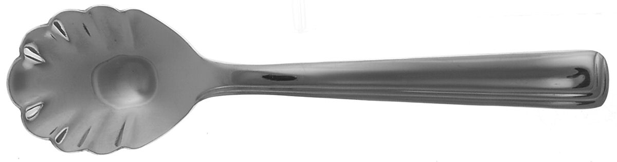 Cascade (Stainless) Sugar Shell Spoon by Cuisinart Flatware-1