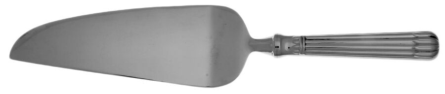 Osiris (Stainless, Ribbed Handle & Bolster) Pie and Cake Server with Stainless Blade HC by Christofle France-1