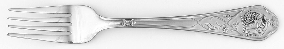 Rooster (Stainless) Individual Salad Fork by Cambridge Silver-1