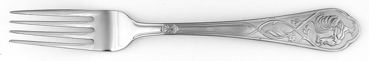 Rooster (Stainless) Fork by Cambridge Silver-1