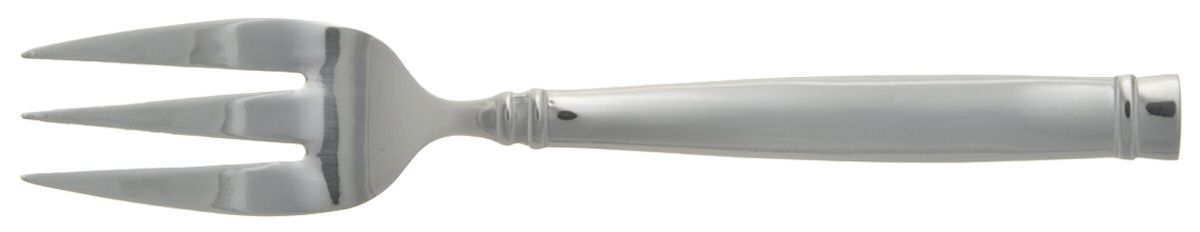 Mystic Mirror (Stainless) Medium Solid Cold Meat Serving Fork by Cambridge Silver-1