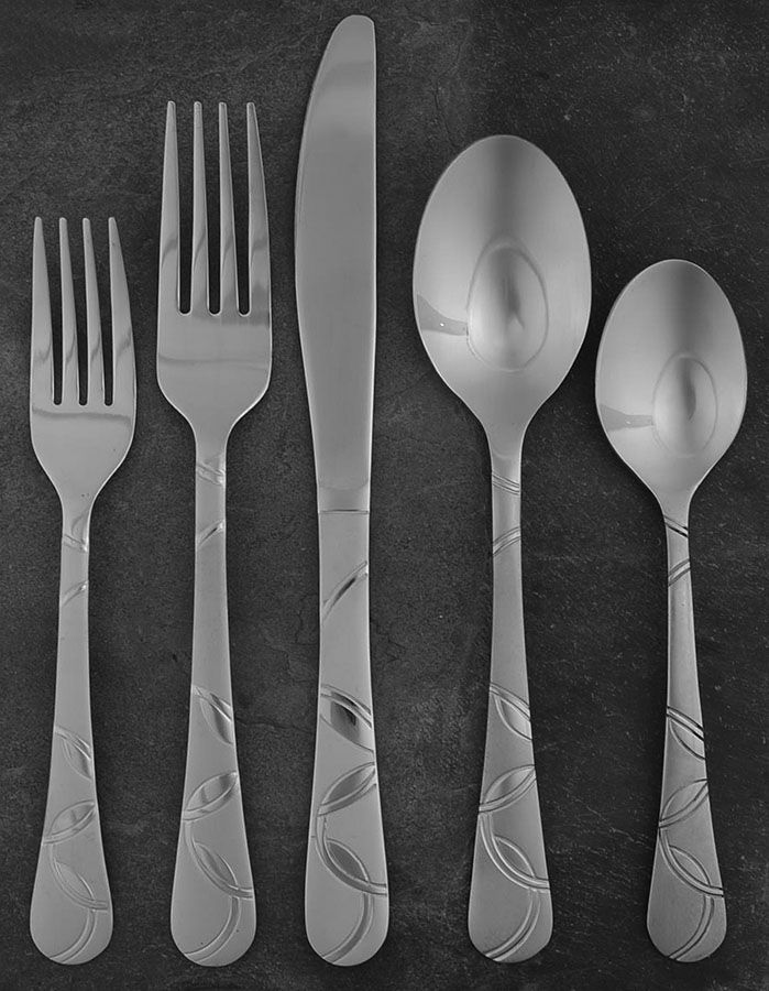 Felicity (Stainless) 40 Piece Estate Set by Cambridge Silver-1
