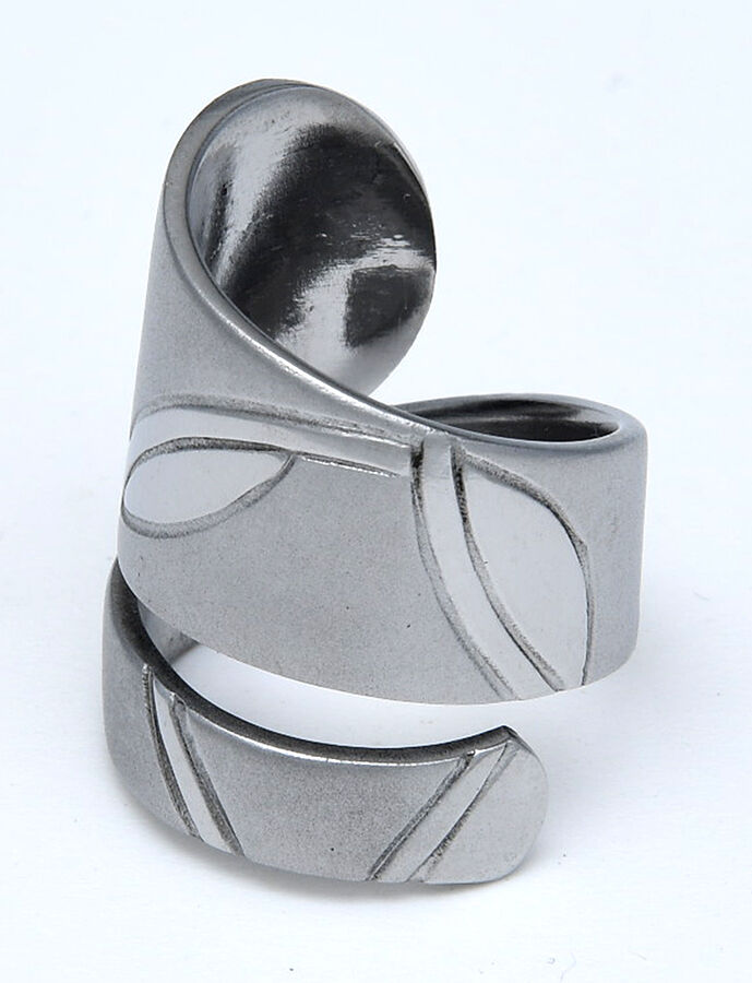 Felicity (Stainless) Finger Ring (Provide Size) HC by Cambridge Silver-1