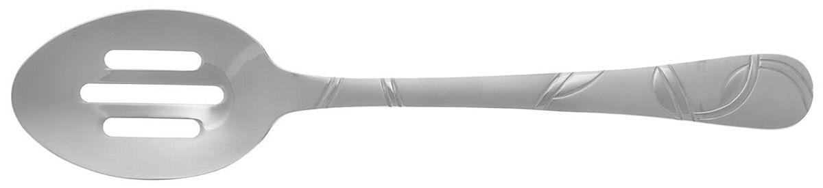 Felicity (Stainless) Large Pierced Tablespoon (Serving Spoon) by Cambridge Silver-1