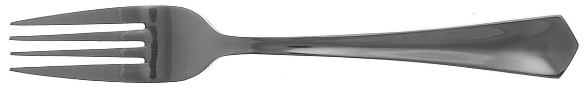 Sienna (Stainless, Pointed Tip) Fork by Cuisinart Flatware-1