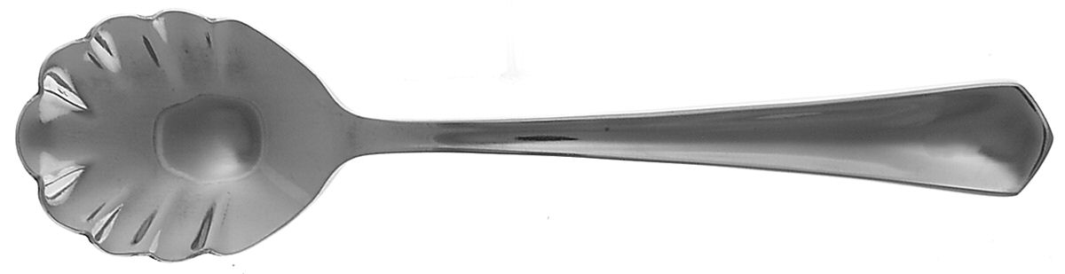 Sienna (Stainless, Pointed Tip) Sugar Shell Spoon by Cuisinart Flatware-1