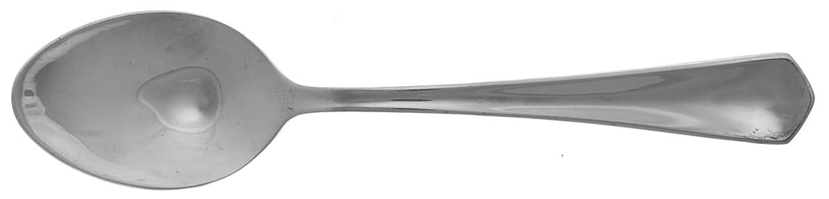 Sienna (Stainless, Pointed Tip) Place/Oval Soup Spoon by Cuisinart Flatware-1