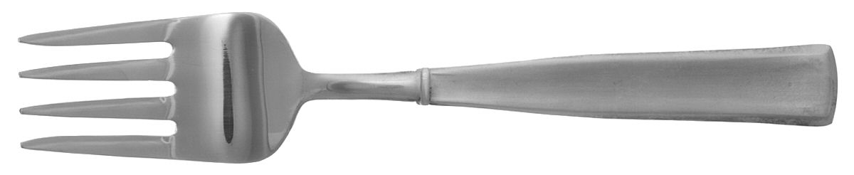 Satin Balance (Stainless) Medium Solid Cold Meat Serving Fork by Cuisinart Flatware-1