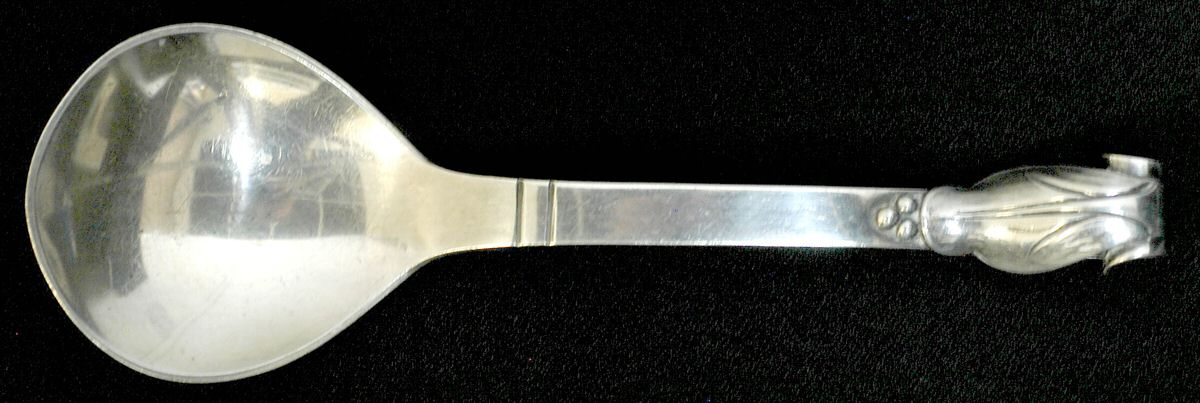 Sterling Flatware Sugar Spoon by Copenhagen Silver-1