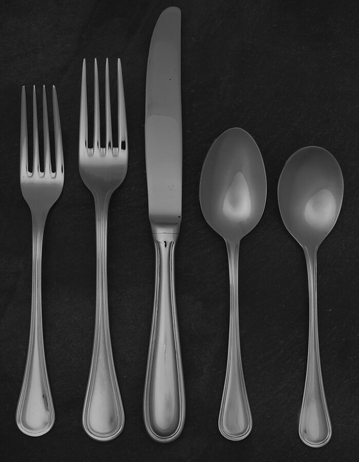Mansfield (Stainless) 5 Piece Hostess Set by Cuisinart Flatware-1