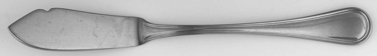 Mansfield (Stainless) Flat Handle Master Butter Knife by Cuisinart Flatware-1
