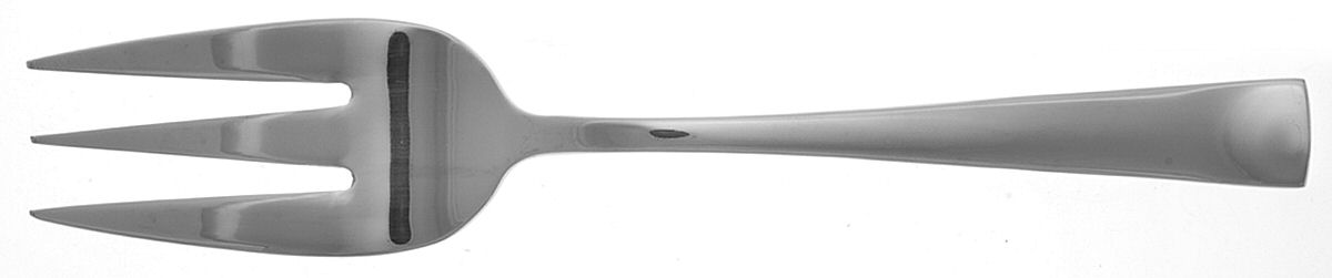 Salinas (Stainless) Medium Solid Cold Meat Serving Fork by Cuisinart Flatware-1