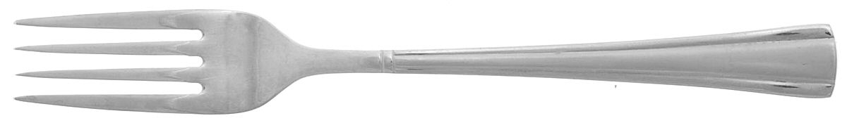 Geo (Stainless, Frosted Accent) Individual Salad Fork by Cuisinart Flatware-1