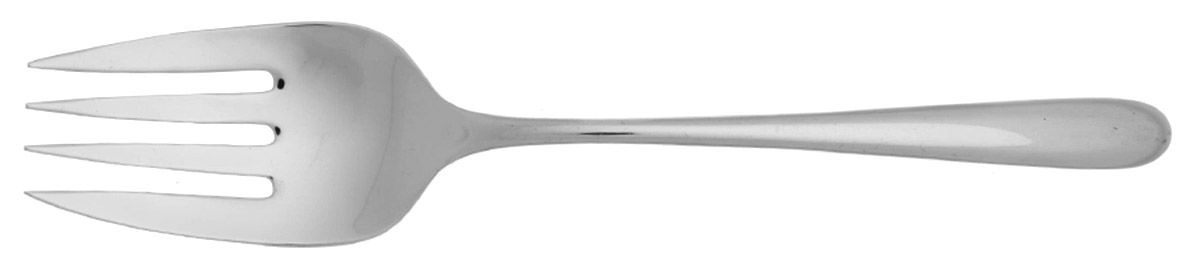 CEF1 (Stainless) Large Solid Cold Meat Serving Fork by Celebrity-1