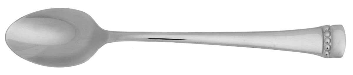 Pearl (Stainless) Teaspoon Large Solid HC by Crate & Barrel Flatware-1