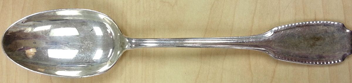 Godrons (Silverplate) Place/Oval Soup Spoon by Christofle France-1