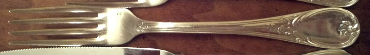 CTF71 (Silverplate) Fork by Christofle France-1