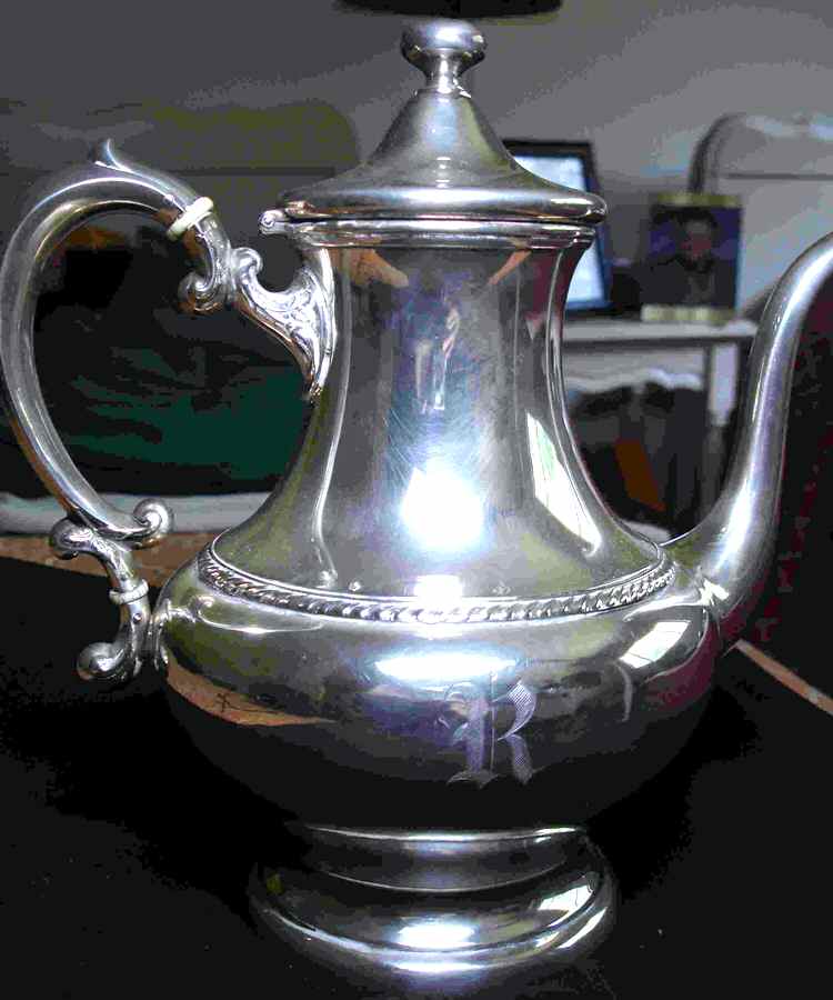 775 (Sterling, Hollowware) Coffee Pot by CD Peacock-1