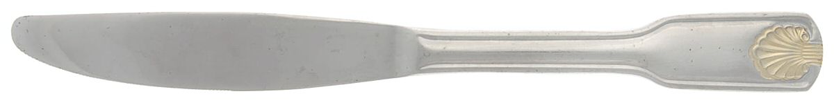 Shell-Gold Accent (Stainless) Modern Solid Knife by Cambridge Silver-1