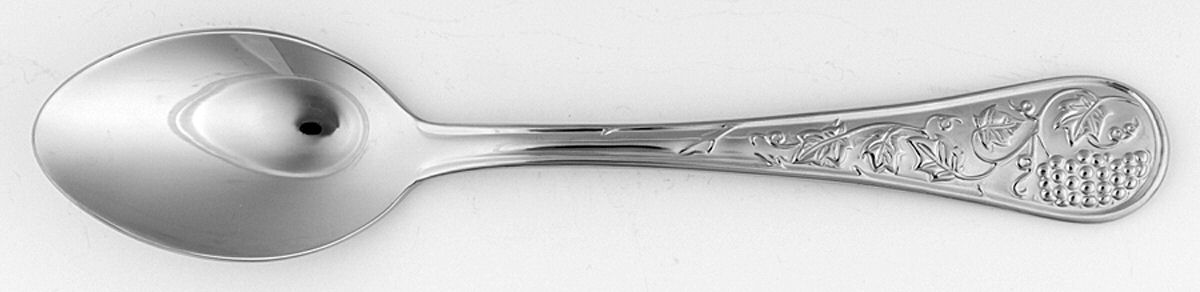 Grape-Mirror (Stainless) Place/Oval Soup Spoon by Cambridge Silver-1