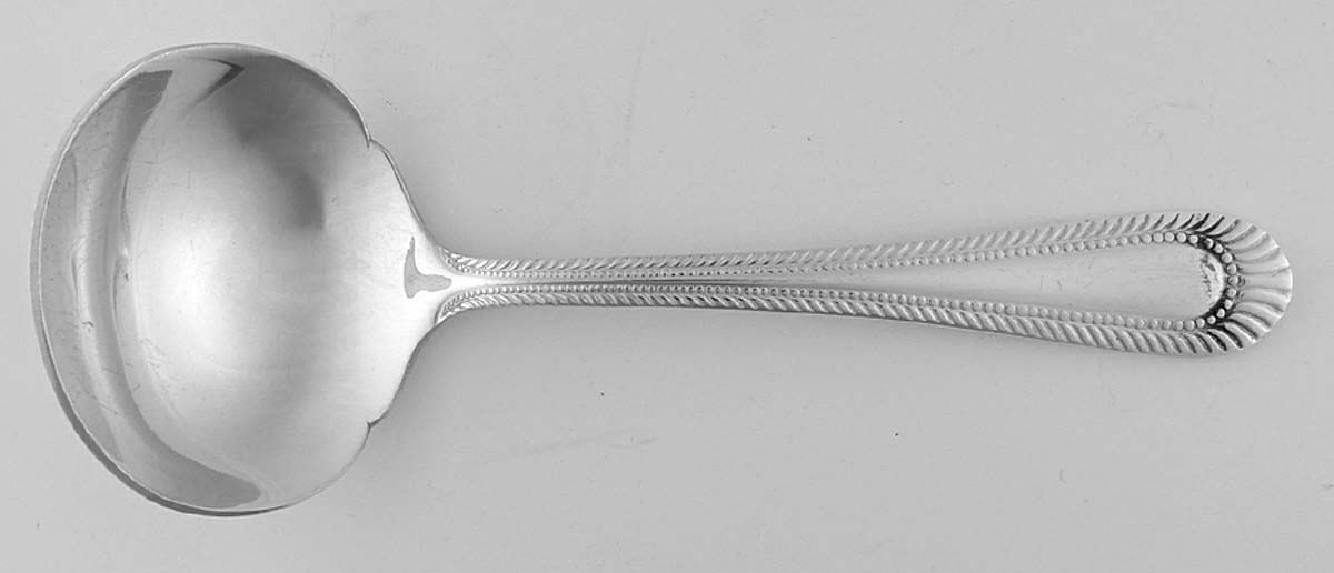 Wickham (Silverplate) Solid Gravy Ladle by Chatelaine Home-Wallace-1