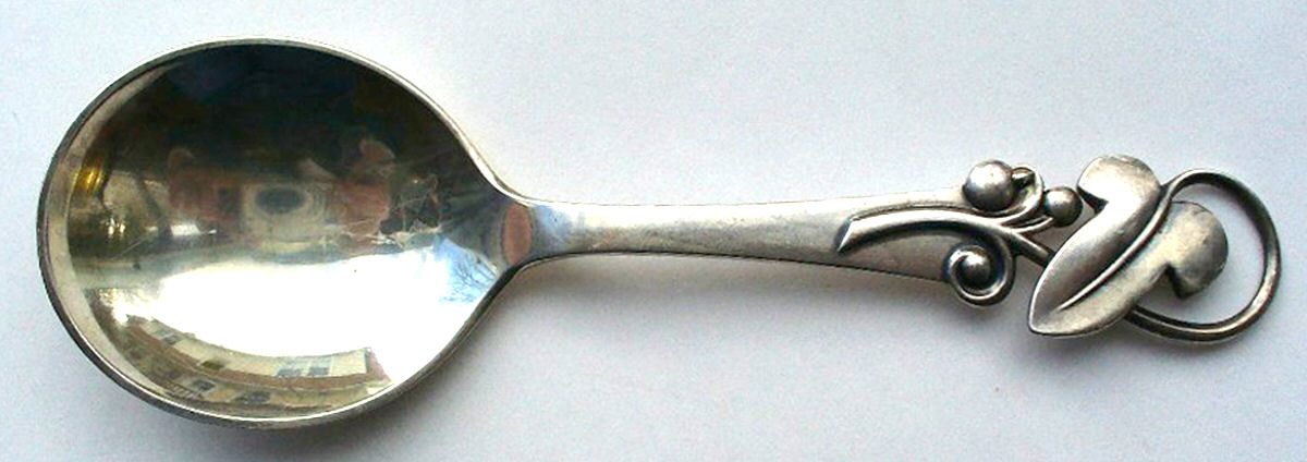 COH15 (Sterling) Round Bowl Soup Spoon (Bouillon) by Cohr-1