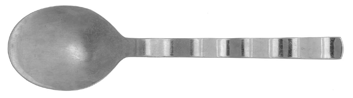 CCF3 (Stainless) Solid Serving Spoon by Cooks Club-1
