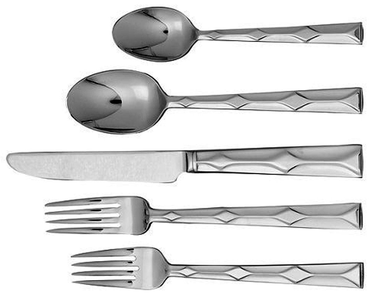 Galaxy (Stainless) Fork by Cuisinart Flatware-1