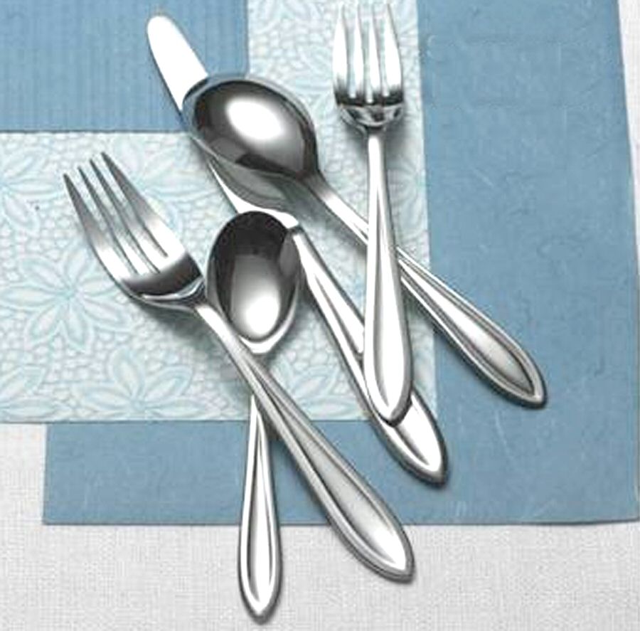 Satin Imprint (Stainless) Teaspoon by Cuisinart Flatware-1