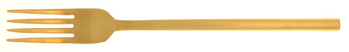 Ellipse (Gold Electroplate) Fork by Calvin Klein-1