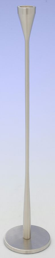 Cubic (Stainless, Hollowware) 16" Candlestick by Calvin Klein-1