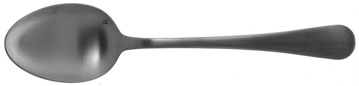 Clipper Matte (Satin)(Stainless) Solid Serving Spoon by Jean Couzon-1