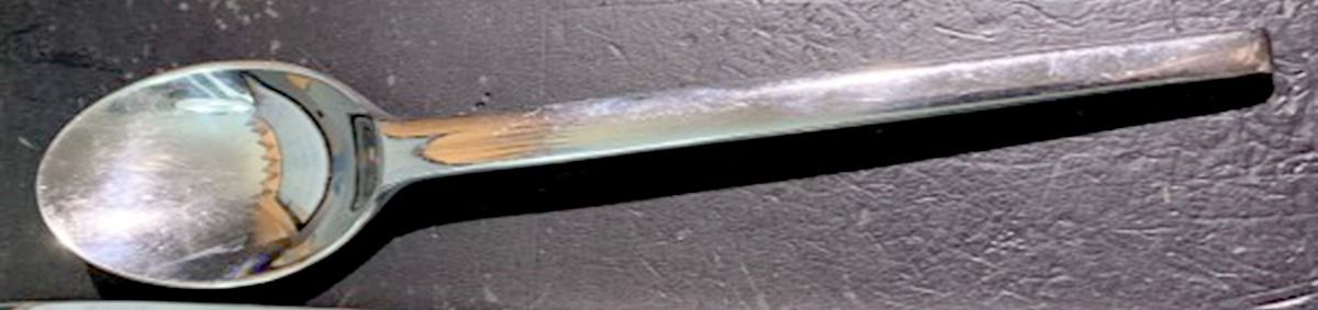 Dual (Stainless) Place/Oval Soup Spoon by Crate & Barrel Flatware-1