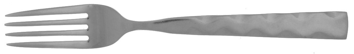 Tide (Stainless) Fork by Crate & Barrel Flatware-1