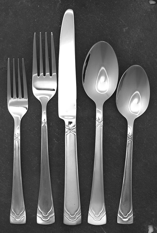 Dana Frost (Stainless) 40 Piece Estate Set by Cambridge Silver-1