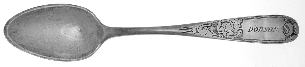 Mayflower (Coin) Place/Oval Soup Spoon by Canfield Bros & Co-1