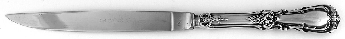 Imperial (Sterling) Individual Steak Knife Hollow Handle by Camusso (Peru)-1