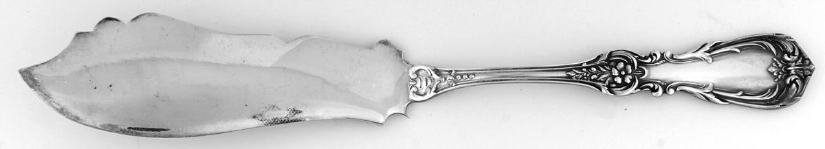 Imperial (Sterling) Large Solid Fish Serving Knife by Camusso (Peru)-1