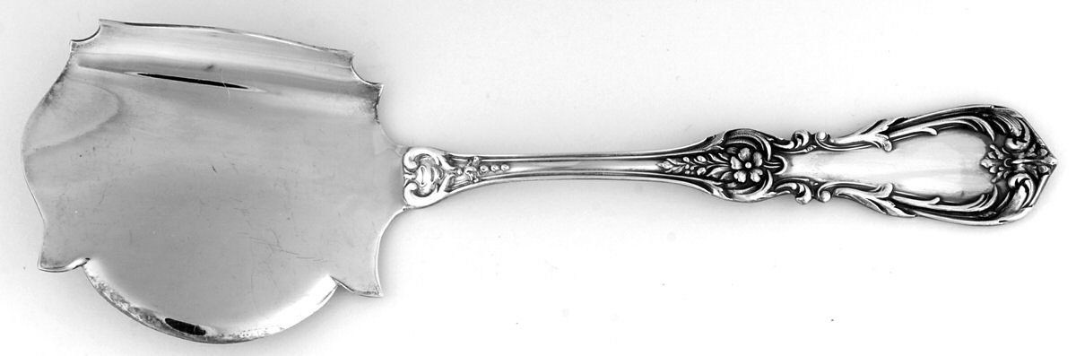 Imperial (Sterling) Cranberry Server, Solid Piece by Camusso (Peru)-1