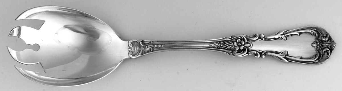 Imperial (Sterling) Solid Salad Serving Fork by Camusso (Peru)-1