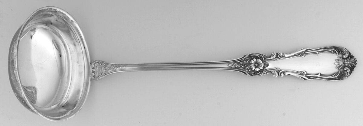 Imperial (Sterling) Solid Soup Ladle by Camusso (Peru)-1