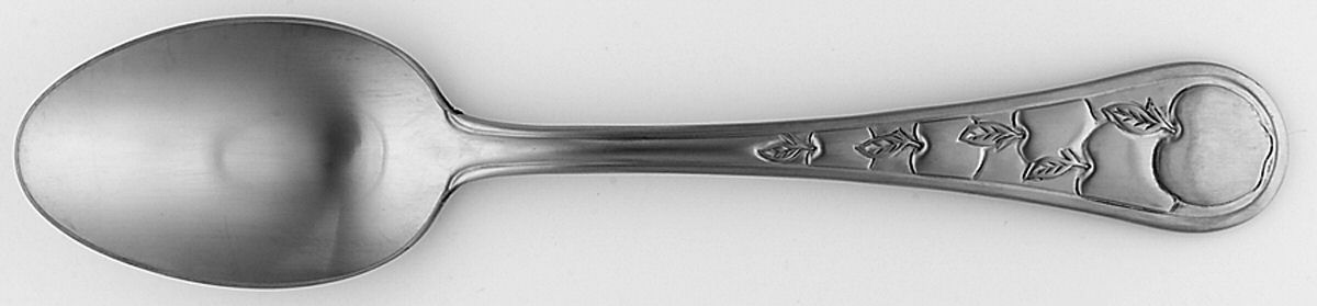 Apple (Stainless, Satin) Place/Oval Soup Spoon by Cambridge Silver-1