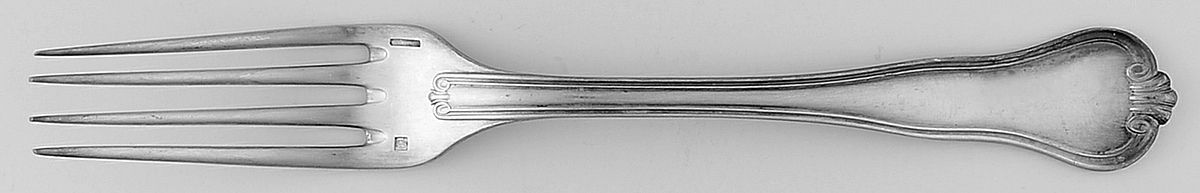 CTF73 (Silverplate) Fork by Christofle France-1