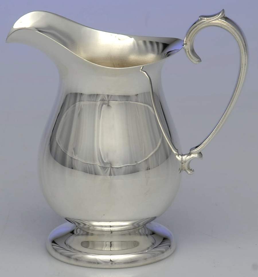 52 (Silverplate, Hollowware) Creamer by Crescent Silverware-1