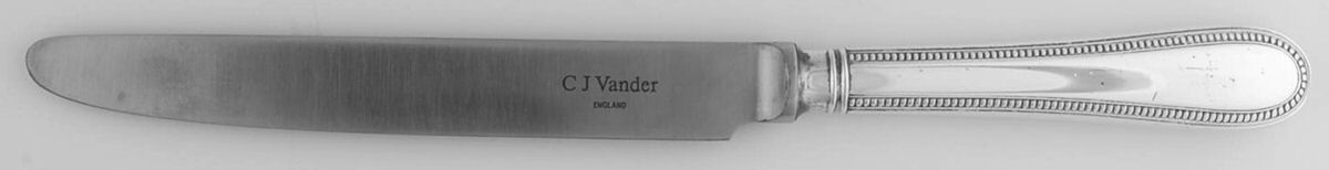 Bead (Silverplate) New French Hollow Knife by CJ Vander-1