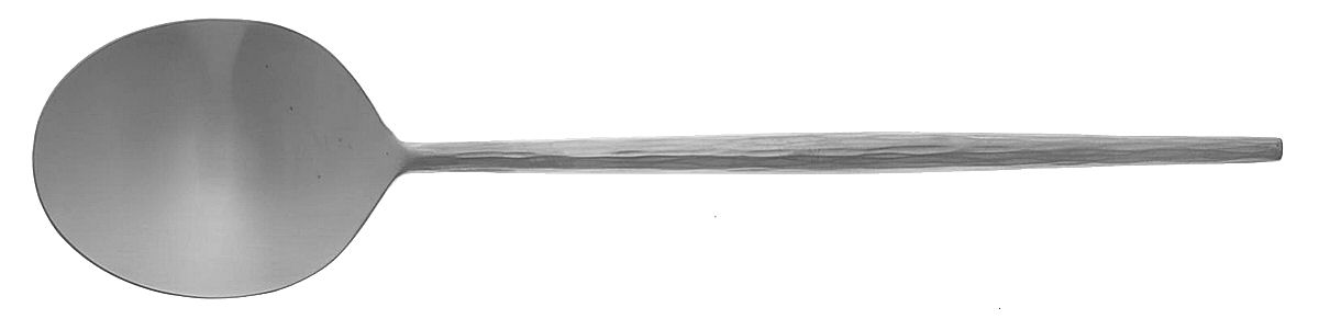 Molten (Stainless) Solid Serving Spoon by Calvin Klein-1
