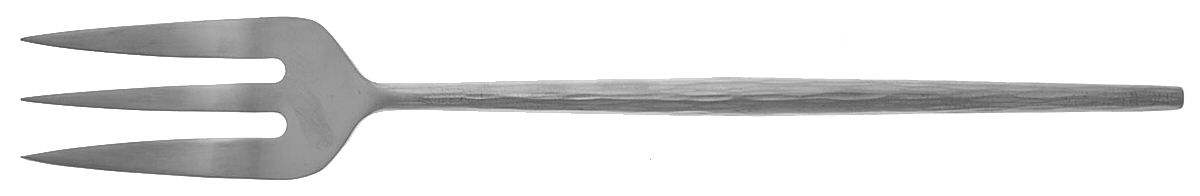 Molten (Stainless) Solid Serving Fork by Calvin Klein-1