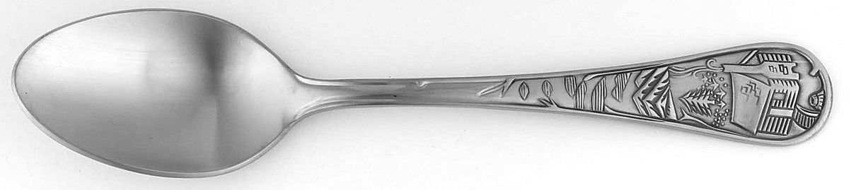 Cabin (Stainless) Place/Oval Soup Spoon by Cambridge Silver-1